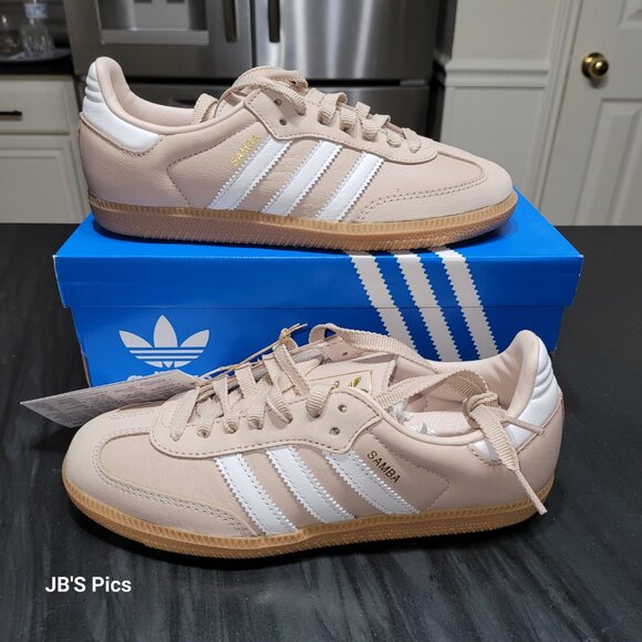 Adidas Originals Samba OG W Wonder Taupe Women IE6523 Women’s Size 7.5 Sneakers - Picture 2 of 15